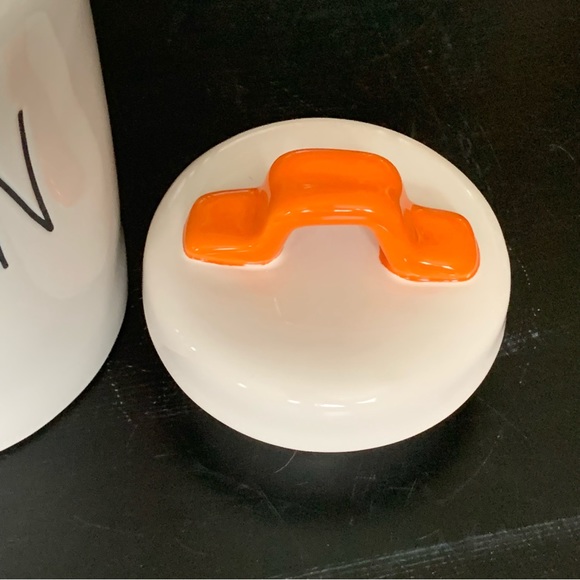 Rae Dunn POISON with Spiders Ceramic Halloween Canister - Picture 8 of 9